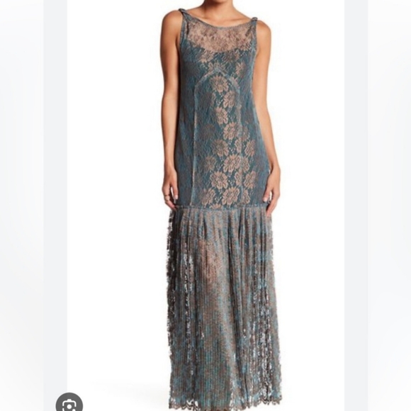 Vintage Free People Lace Maxi Dress - Picture 2 of 12